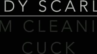 Scarlett Cummings - Cum Cleaning Cuck